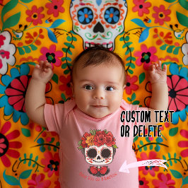 Body Para Bebé 🌹Tributo a La Catrina Día de Muertos 🌹
