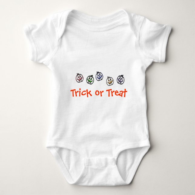 Body Para Bebé Trick o Trek Infant Creeper (Anverso)