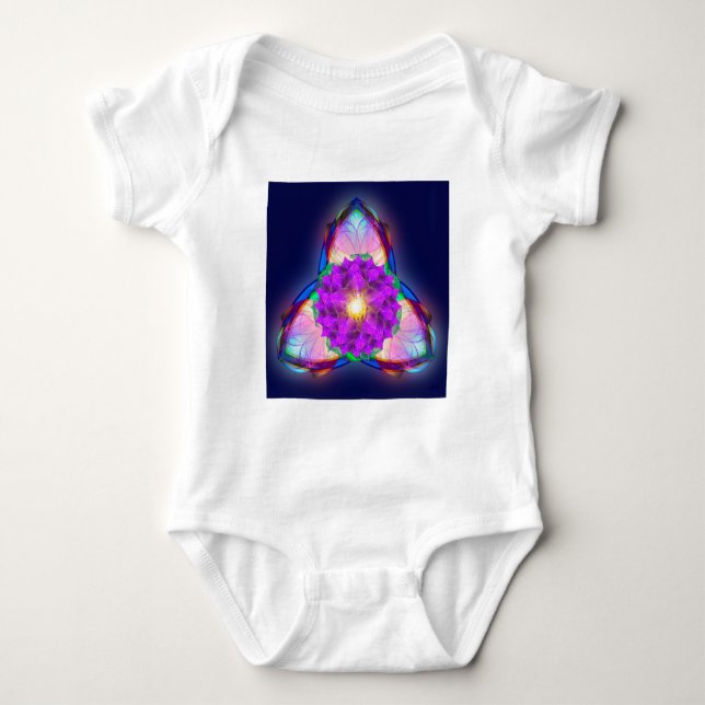 Body Para Bebé Trinity Lotus (Anverso)