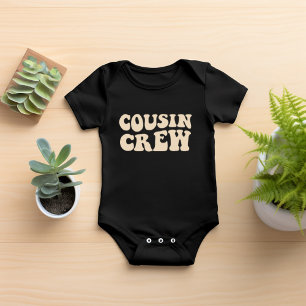 Body Para Bebé Tripulación de primos Familia Beige-Coincidencia
