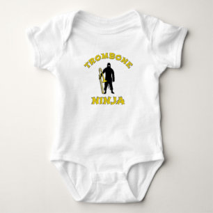 Body Para Bebé Trombone Ninja