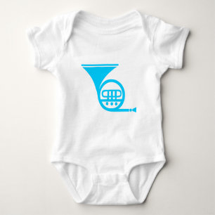 Body Para Bebé Trompa - Azul Cielo