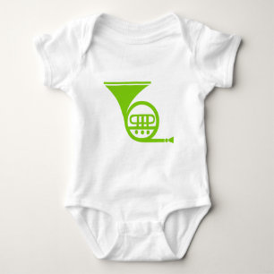 Body Para Bebé Trompa - Verde Marciano