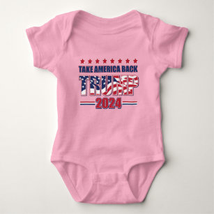 Body Para Bebé Trump 2024: Recuperar a Estados Unidos