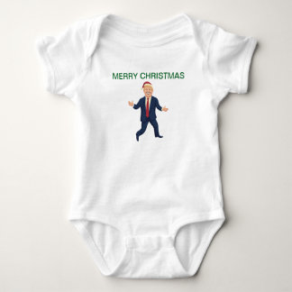 Body Para Bebé Trump Feliz Navidad, ropa de bebé