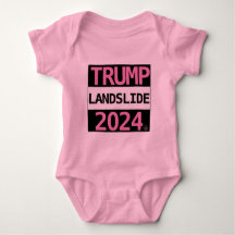 ¡TRUMP LANDSLIDE 2024 para BEBÉ! Baby Bodysuit