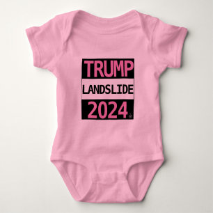 Body Para Bebé ¡TRUMP LANDSLIDE 2024 para BEBÉ! Baby Bodysuit
