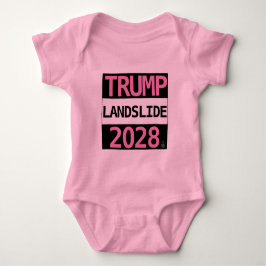 Body Para Bebé ¡TRUMP LANDSLIDE 2028 para BEBÉ! Baby Bodysuit