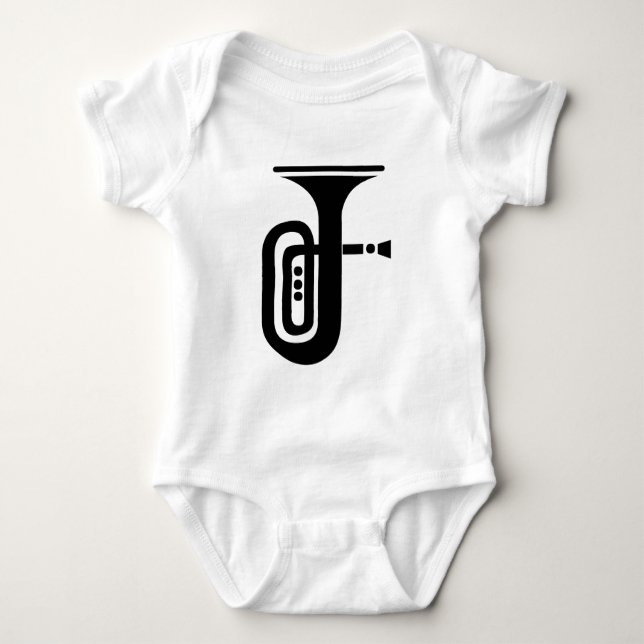 Body Para Bebé Tuba (Anverso)