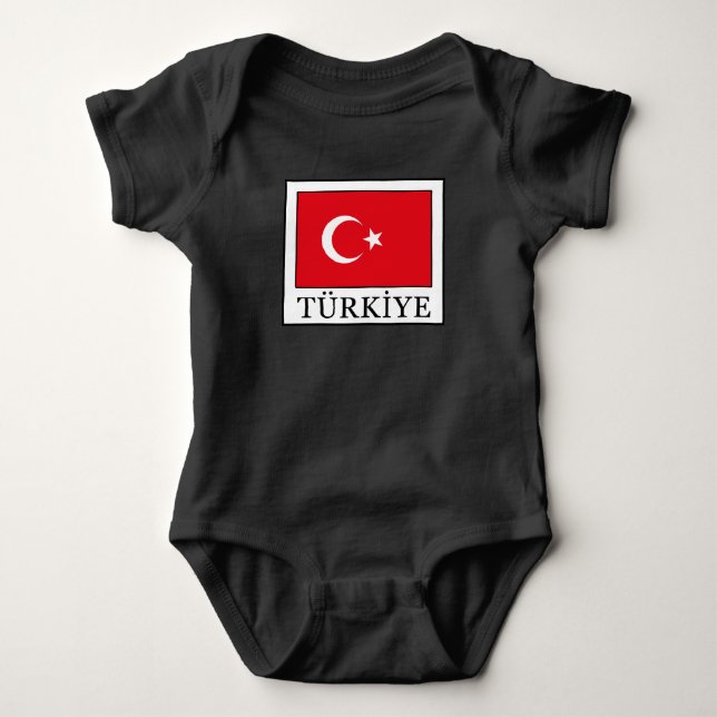 Body Para Bebé Türkiye (Anverso)