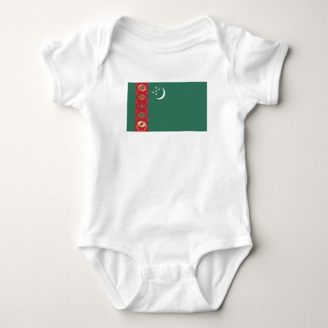 Body Para Bebé Turkmenistán (Anverso)
