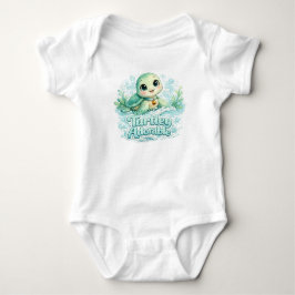 Body Para Bebé Turtley Adorable