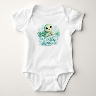 Body Para Bebé Turtley Adorable