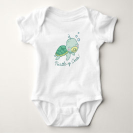 Body Para Bebé Turtley Cute Sea Turte Baby Shower Kawaii