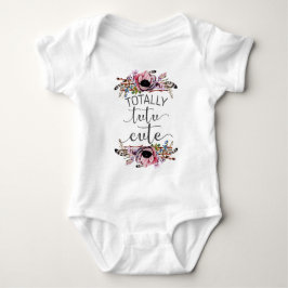 Body Para Bebé Tutu Totalmente Lindo Bebé Niña Boho Marco Floral 