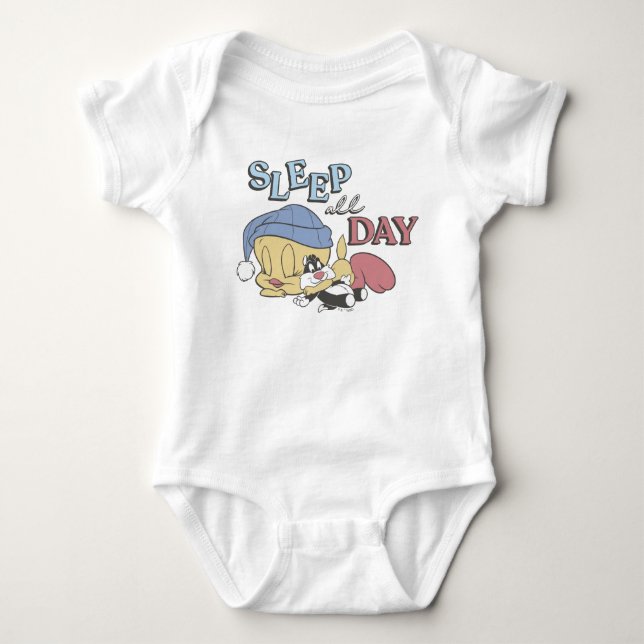 Body Para Bebé TWEETY™ Duerme Todo el Día (Anverso)