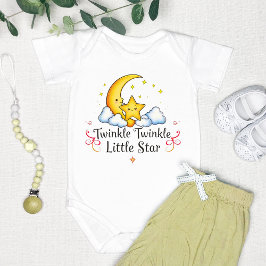 Body Para Bebé "Twinkle Twinkle Little Star"