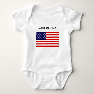 Body Para Bebé U.S.A. Bebé hecho