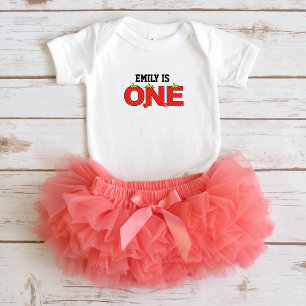 Body Para Bebé Un bebé de fresa Primer cumpleaños Tema de fresa