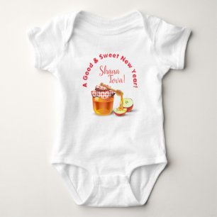 Body Para Bebé ¡Un buen y dulce Año Nuevo! Honey & Apple Shana To