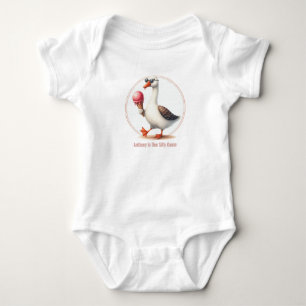 Body Para Bebé Un ganso tonto personalizado