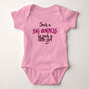 Body Para Bebé Un gran milagro