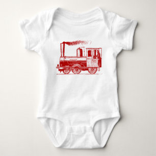 Body Para Bebé Un hombre y su tren - Ruby
