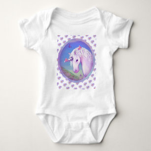 Body Para Bebé Un paraíso morado
