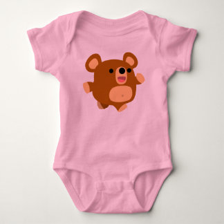 Body Para Bebé Un Personalizado lindo y juguetón oso ropa para be