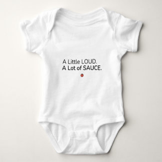 Body Para Bebé Un Poco Fuerte. Mucha Salsa. Bodysuit de Bebé