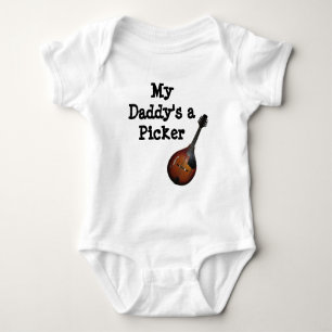 Body Para Bebé Un recogedor de la mandolina de mi papá