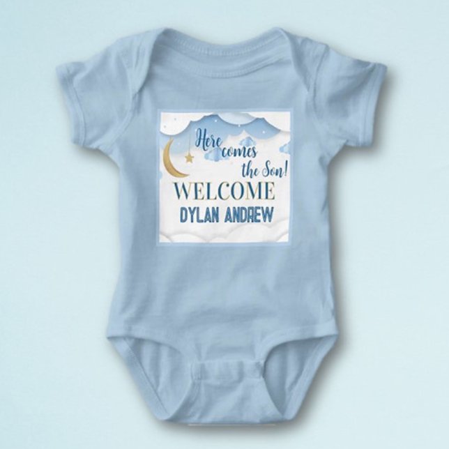 Body Para Bebé ¡Un regalo de niño! Bienvenido con esto (Subido por el creador)