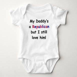 Body Para Bebé Un republicano de mi papá