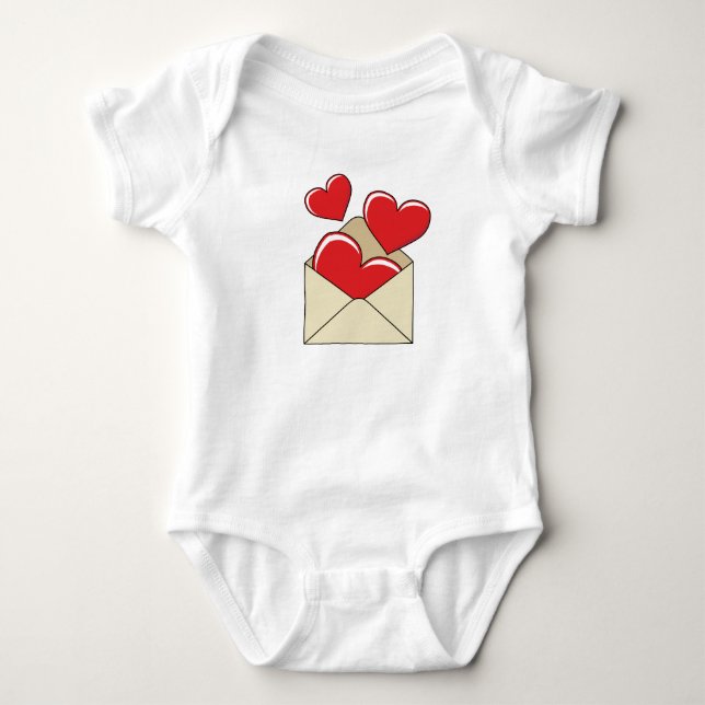 Body Para Bebé Una Carta de Amor (Anverso)