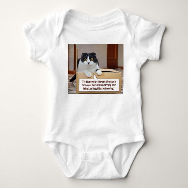 Body Para Bebé Una dimensión alternativa T-Shirt (Anverso)