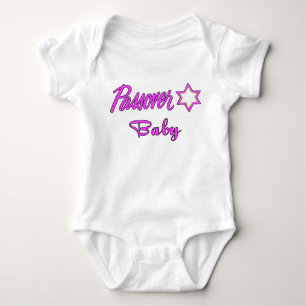 Body Para Bebé Una niña bebé que pasa la Pascua