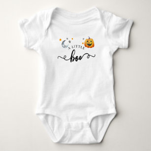 Body Para Bebé Una pequeña calabaza de Halloween de otoño Boo