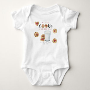 Body Para Bebé Una pequeña galleta está en camino Baby shower