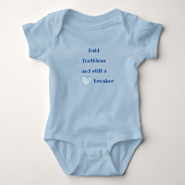 Body Para Bebé Una pieza de Baby Boy Heartbreaker (Anverso)