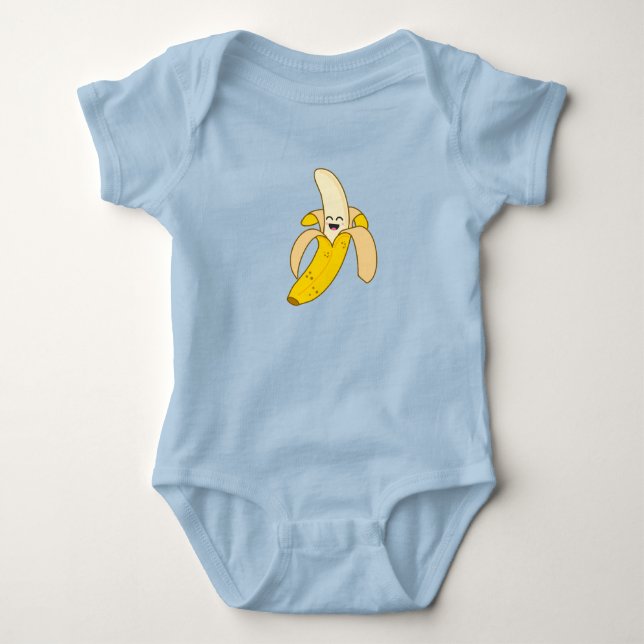Body Para Bebé Una pieza de bebé bananero (Anverso)