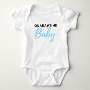 Body Para Bebé Una pieza de "Bebé cuarentena"