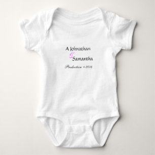 Body Para Bebé Una pieza divertida y personalizada de un bebé