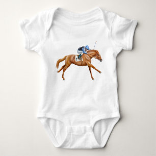 Body Para Bebé Una pieza excelente del niño del caballo de