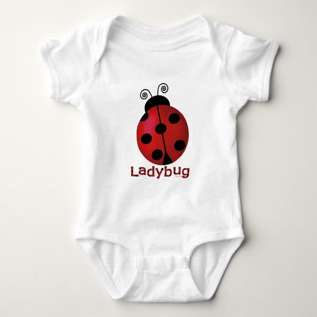 Body Para Bebé Único Ladybug (Anverso)