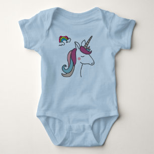 Body Para Bebé unicorn Bodysuit