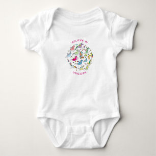 Body Para Bebé Unicorn Magic Kawaii