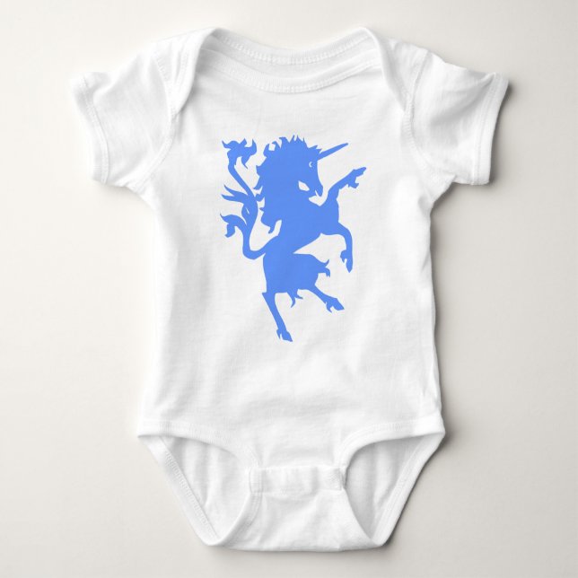 Body Para Bebé Unicorn Rampant (Anverso)