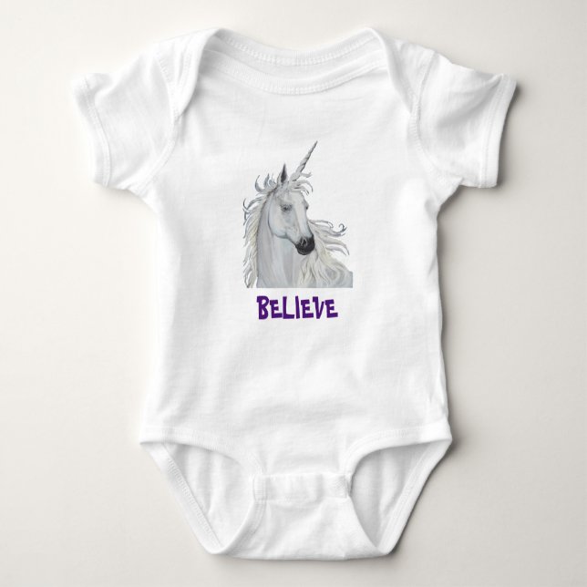 BODY PARA BEBÉ UNICORNIO (Anverso)