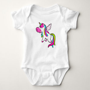 Body Para Bebé Unicornio con alas
