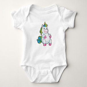 Body Para Bebé Unicornio con gran Belly